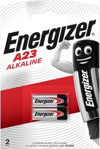 Energizer A23 alkaline battery 12 V, 2 pcs