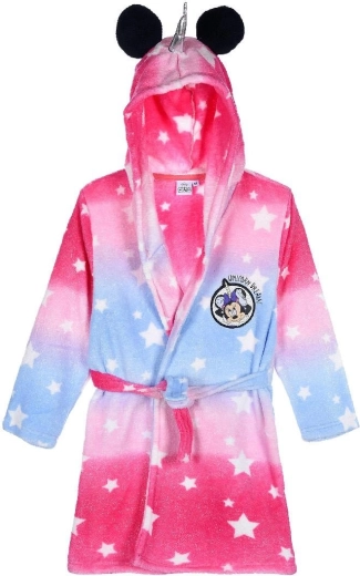 Minnie Children's Raspberry-Purple Bathrobe