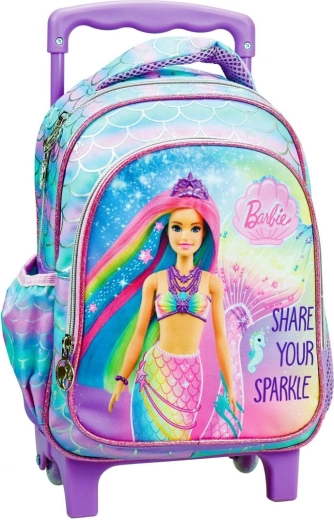Barbie ratastega seljakott 30 cm