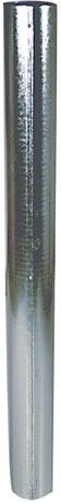 Downpipe for gutter system 100 mm, 1 m, galvanized steel