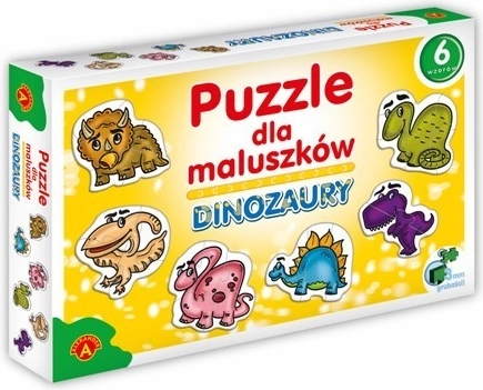Pisimatele mõeldud pusle – dinosaurused, 27 tükki