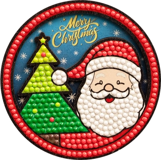 2Kids Toys teemantmaalimise magnet Santa – 1 tk