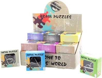 Metal mini pocket puzzle