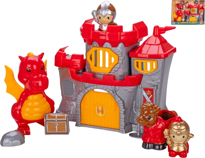 Dragon’s Castle – play set for children aged 3+