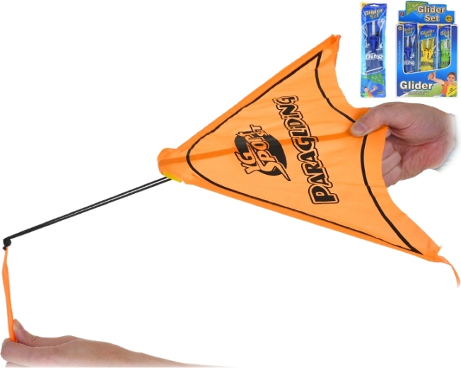 Väljalastav riidest ripptiib langevarjuriga 43 cm