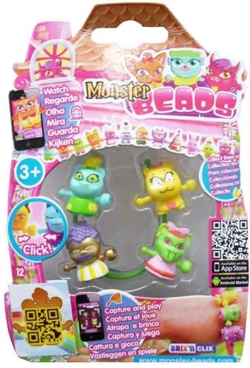 Monster Beads 4 pack - monsters