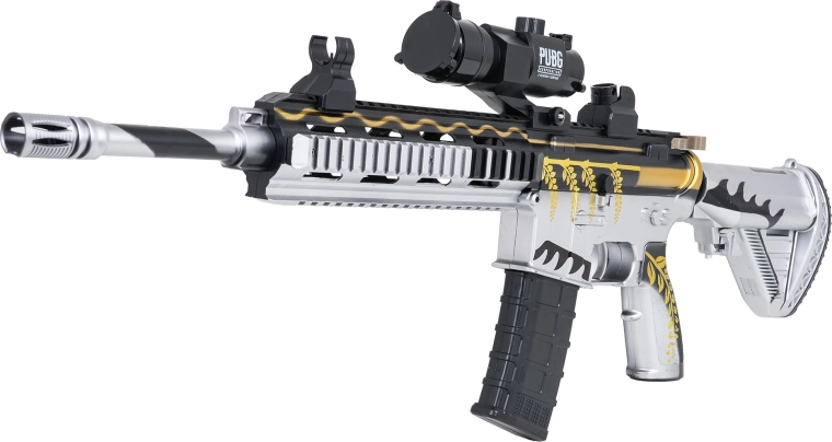 Realistlik M416 karabiin tarvikute ja salvega