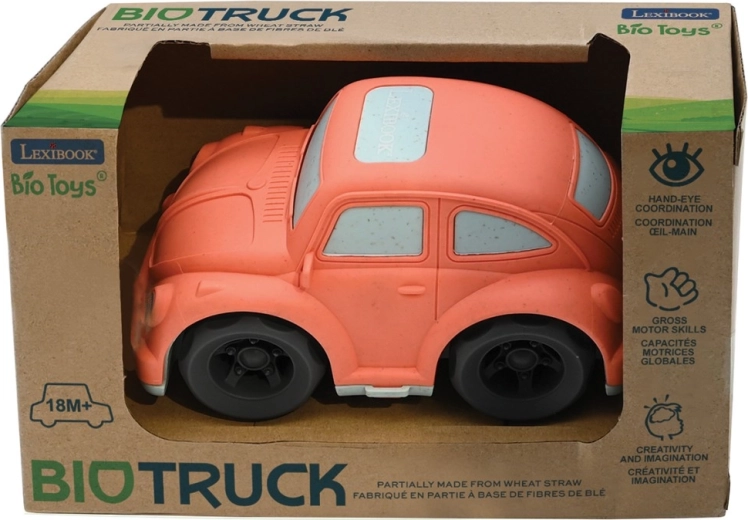 Lexibook orange city car made of bioplastic 10 cm