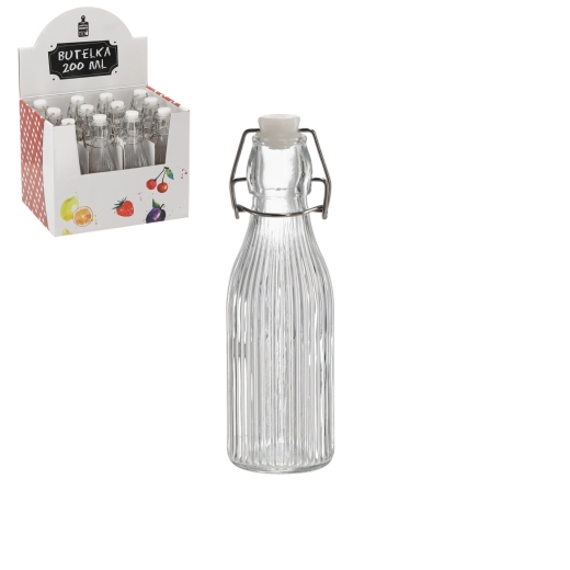 Ümar 200 ml pudelike mehaanilise sulguriga