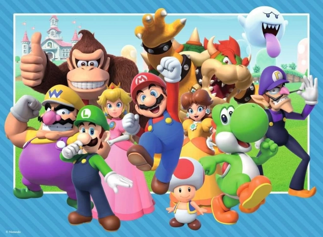 Puzzle Super Mario XXL 100 tükki