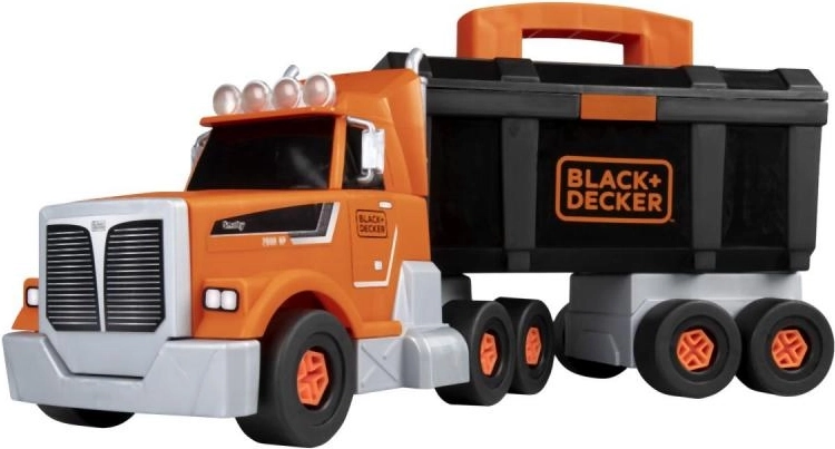 BLACK+DECKER tööriistade ja puuriga veok, laste ehituskomplekt 43 cm