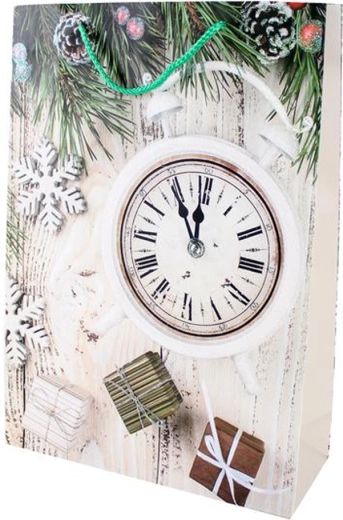 Paberist jõulukinkekott TORO 44 × 31 × 12 cm, motiivide valik