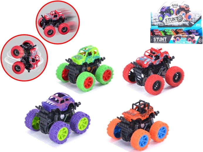 Pöörlev 9 cm pikkune hoorattaga maastikuauto