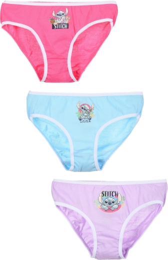 3 tk Lilo & Stitchi tüdrukute aluspükste komplekt