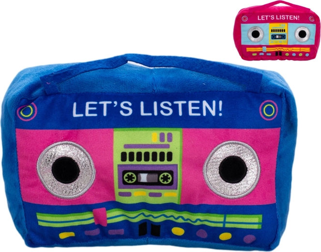 Plush Cassette Tape 24 cm
