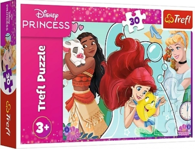 Pusle 30 tükki Disney Princess – kaunid ja vaprad