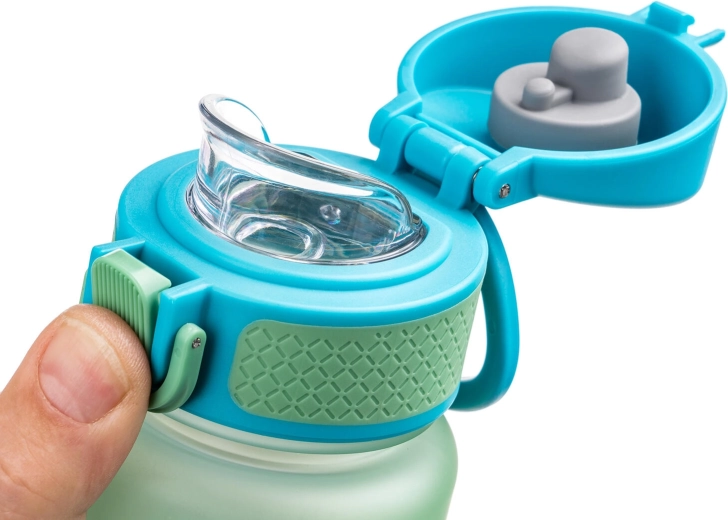 Leakproof flip lid with lock