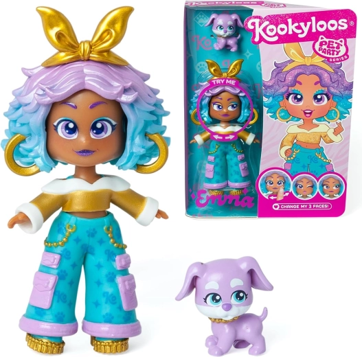 KookyLoos figuur Emma – Pet Party koerakesega