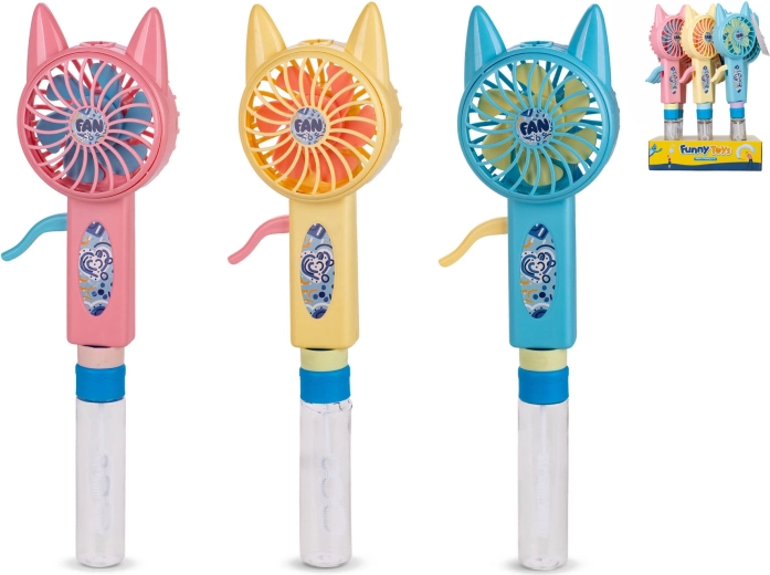 Bubble Maker with Fan – Kitty, 29 cm
