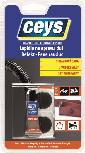 CEYS sisekummide parandamise komplekt 5 g 4 paikaga