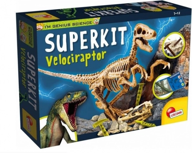 Hariduskomplekt I'm Genius Superkit Velociraptor