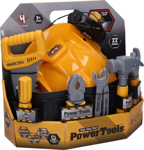 Children's Tool Set with Belt and Flashlight