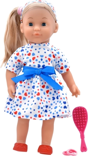 Dolls World fashion doll Charlotte 36 cm – white tricolor