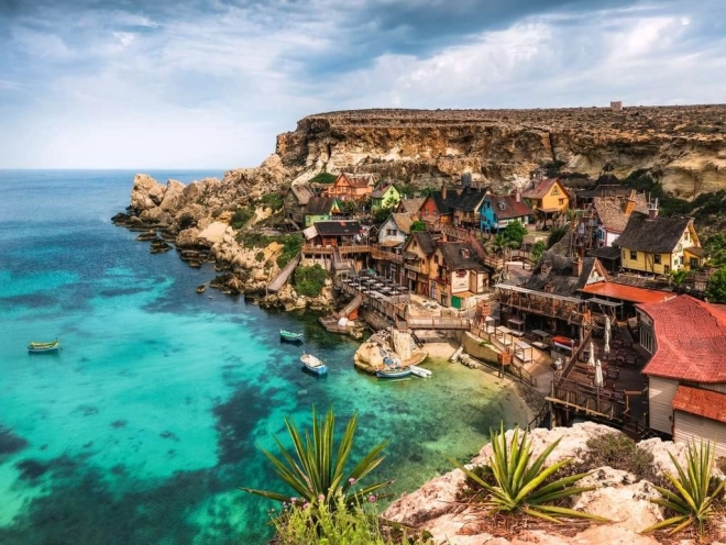 Puzzle RAVENSBURGER Popeye küla, Malta – 1500 tükki