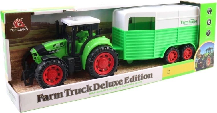 Traktor haagisega 40 × 10 × 14 cm