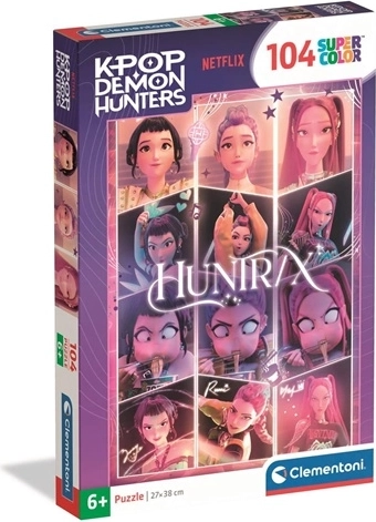 Clementoni pusle K-Pop Demon Hunters SuperColor 104 tükki