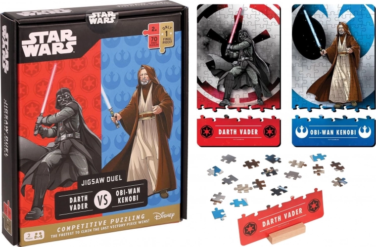 Star Warsi duell – kaks 70-osalist puslet 2 mängijale Ridley’s Gamesilt