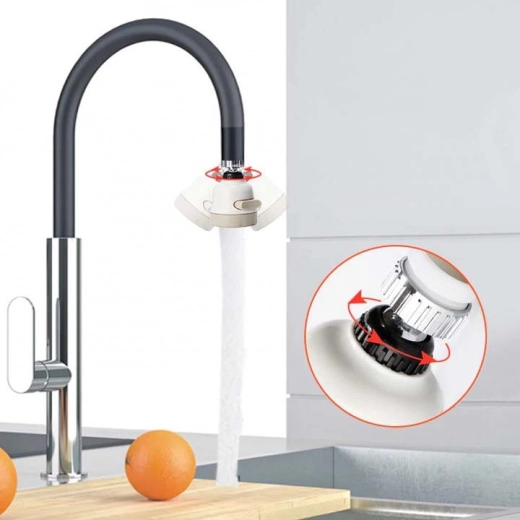 Sujuv 360° pööramine täpseks joa suunamiseks