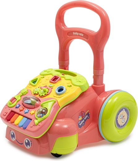 Baby Mix Pink Musical Baby Walker