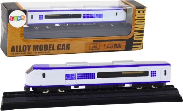 Collector's Train 1:48 Metal White and Blue