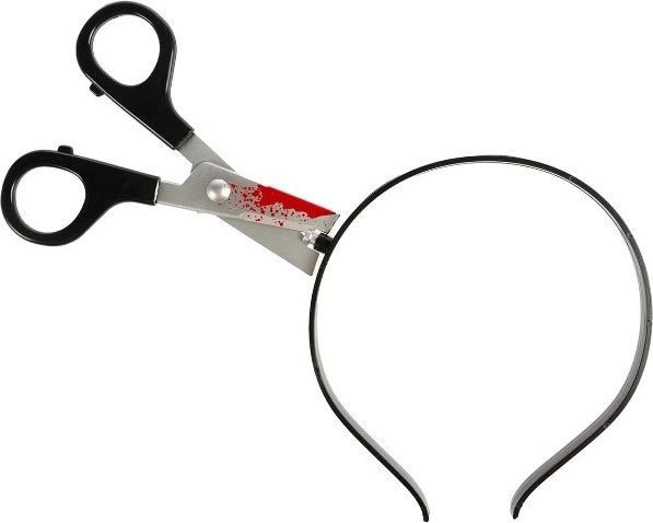 Halloween Headband with Scissors