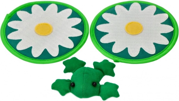 Catch the Frog – children’s reaction game with soft paddles