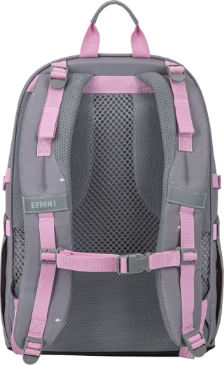 Ergonomic back panel and stable fit on the body