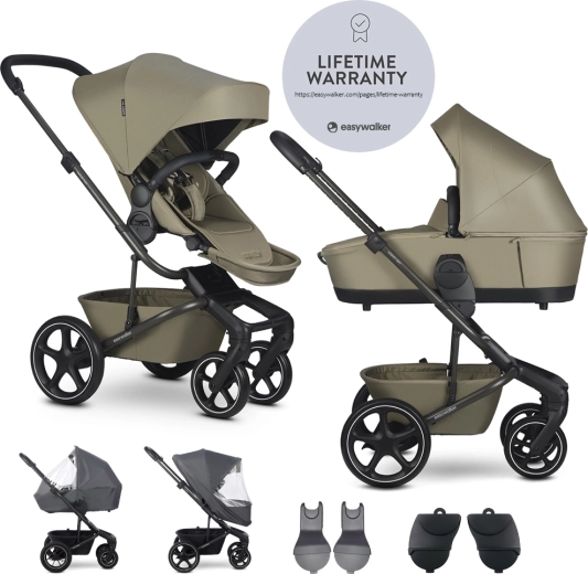 Easywalker Harvey NXT XL set kombineeritud lapsevanker deep blue