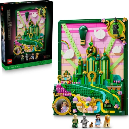 Lego Wicked seinakunst: Smaragdlinna