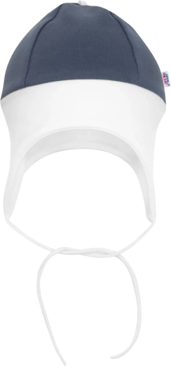 Baby hat New Baby The Best, graphite, size 74 (6–9 m)