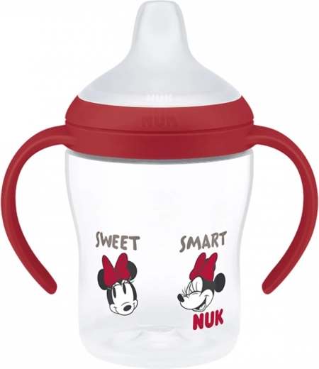 NUK Perfect Match DISNEY Minnie treeningpudel, punane, 150 ml