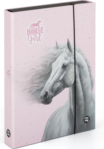 A4 Jumbo Notebook Box - Romantic Horse