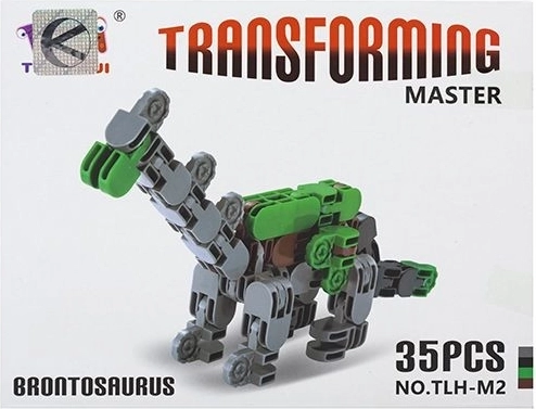 Construction building set dinosaur, 35 pieces - 1 piece