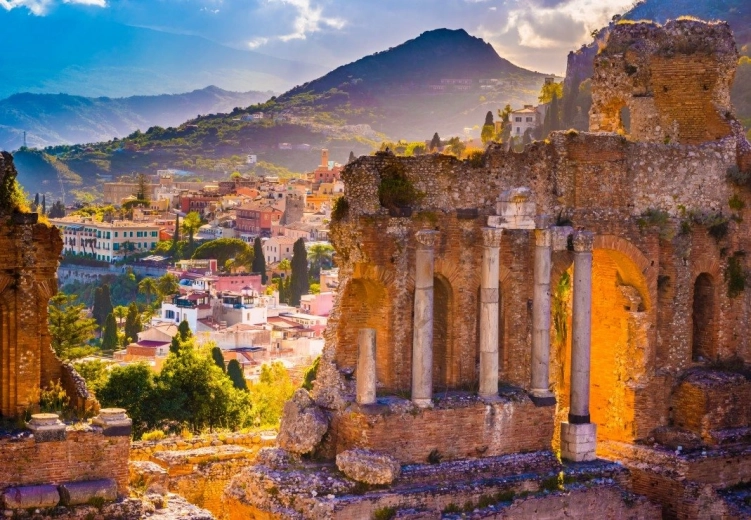 Puzzle Amphitheater in Taormina 1000 Pieces
