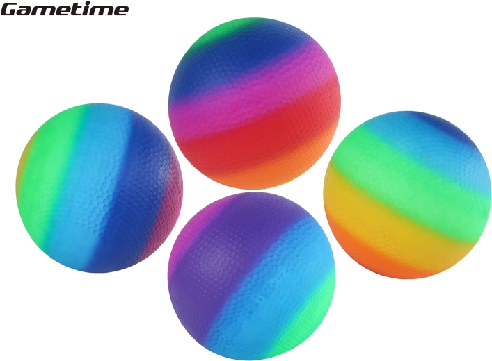 Gametime vikerkaarepall 21 cm lastele