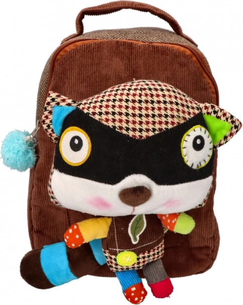 Children's Backpack EcoSnoopers with Raccoon