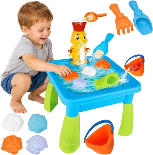 Woopie 2-in-1 water and sand table for children