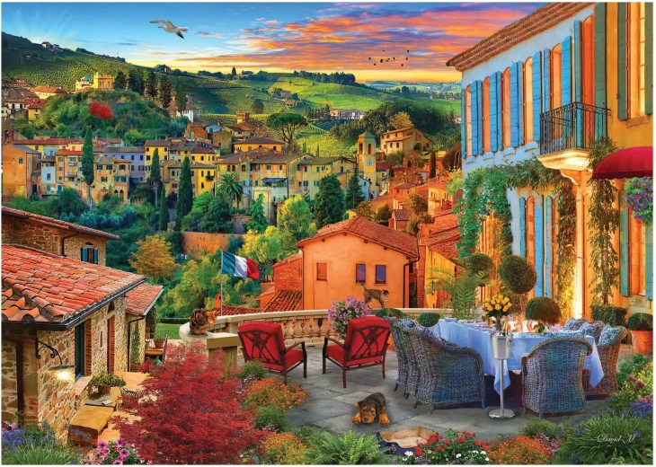 Puzzle Toscana 3000 tükiga firmalt Anatolian