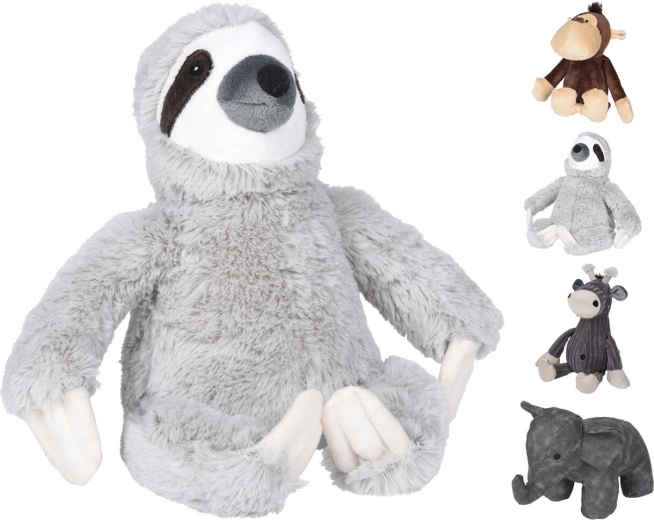 Doorstop 21 cm with internal weight, polyester, assorted colors