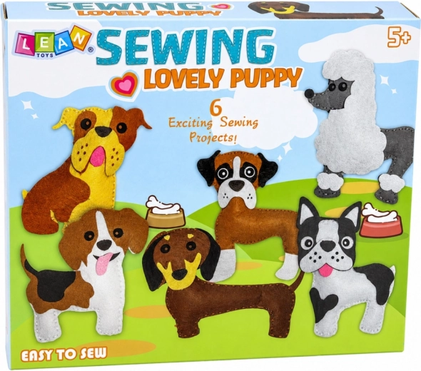 Creative sewing kit for kids from 5 years